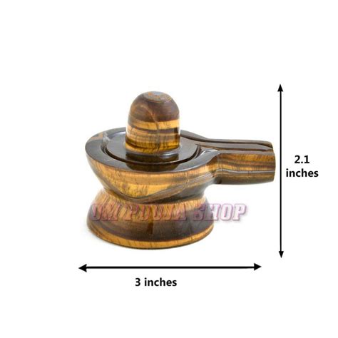Shivlingam in Tigers Eye Gemstone buy online @ best price
