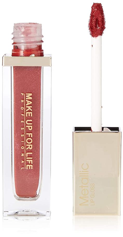 Make Up for Life Metallic Liquid Lipstick-08, Maroon, 4.5ml : Amazon.in ...