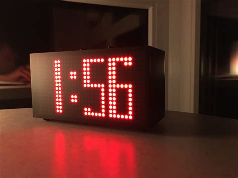 Image result for Simple LED Clock Digital