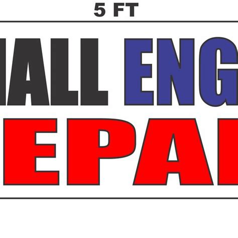 Image result for Small Engine Repair Sign Design