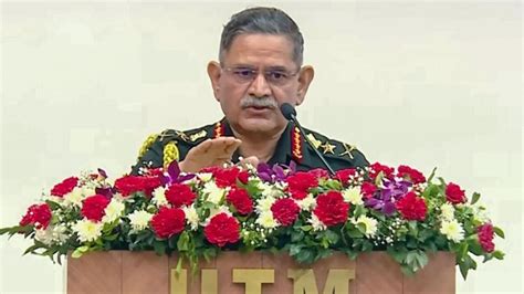 Army chief General Upendra Dwivedi hints about next war