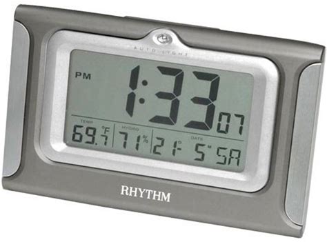 Rhythm Digital Gray Clock Price in India - Buy Rhythm Digital Gray ...