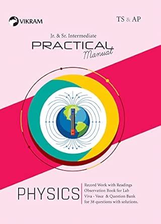 TS & AP-Inter- I & II-Practical-Manual-Physics-(EM) : Amazon.in: Books