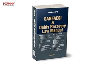 Buy Taxmann's SARFAESI & Debts Recovery Law Manual – Combination of ...