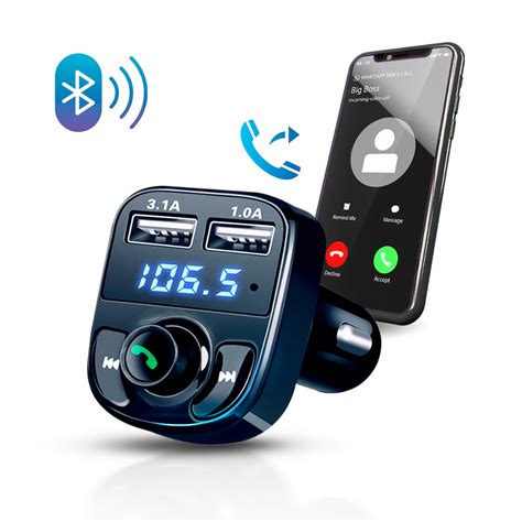 Adaptador Bluetooth Carro Transmissor X8 Carregador Fm Veicular Receptor Acendedor 12V Universal ...