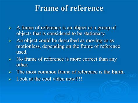 Image result for Reference Frame