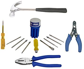 Real stf Multi Hand Tool Kit 12 Pc. - Combination Side Cutting Plier 8 ...