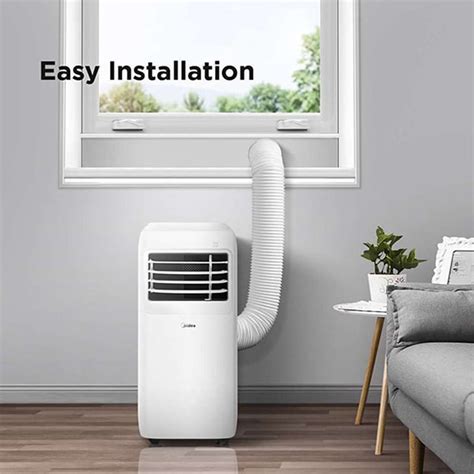 8,000 BTU / 5,300 SACC Midea 3-in-1 Portable Air Conditioner