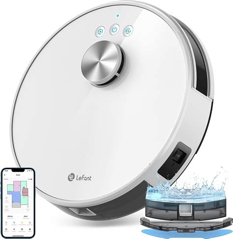 Lefant M1 Robot Vacuum Cleaner with Mop Room Mapping 4000Pa, LDS ...