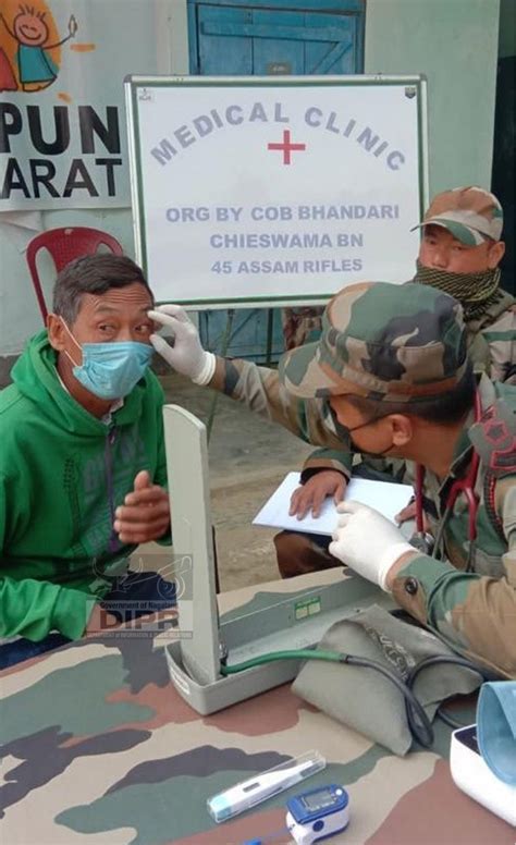 Assam Rifles organised Medical Clinic at Yimprasa Village | DIPR ...