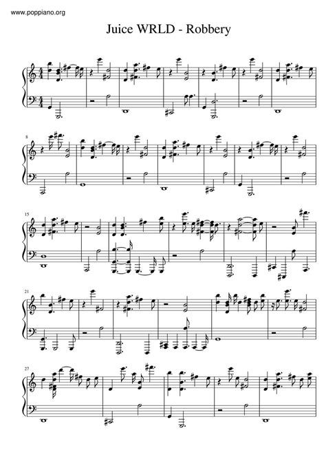 Robbery Piano Tutorial 的图像结果