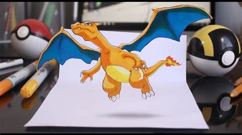 Image result for 3D Pokemon Drawing Tutorial