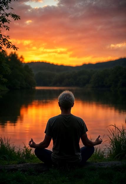 Woman practicing self care routine | AI-generated image