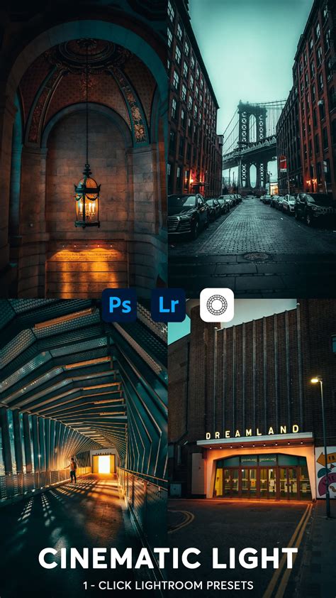 Cinematic Light Presets Pack For Lightroom Mobile & Desktop | Dramatic ...