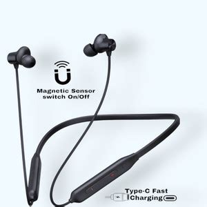 TWS Pro Neckband 48H Playtime*, ENC, Magnetic On/Off, Fast Charging_3M ...