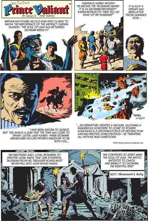 Prince Valiant Comic Strip 2015-07-05 | Comics Kingdom