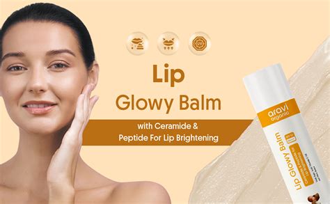 Lip Glowy Balm With SPF 50 PA+++ For Lip Brightening & Protection - 5g ...