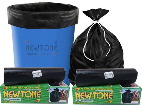 Newtone Premium OXO - Biodegradable Garbage Bags (Extra Large) Size 76 ...