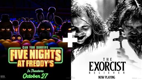 Five Nights at Freddys + The Exorcist: Believer, Stars & Stripes Drive ...