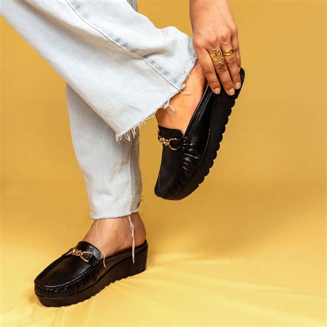 Buy Indifeet Stylish & Comfortable Black Slip On Loafers Online