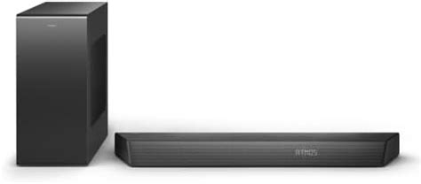 PHILIPS Soundbar TAB8947 5.1 Ch (3.1.2) 660W (Black) Dolby Atmos ...