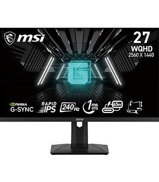 Buy MSI 27 Inch G274QPX Gaming Monitor (Pre-owned) - GameLoot