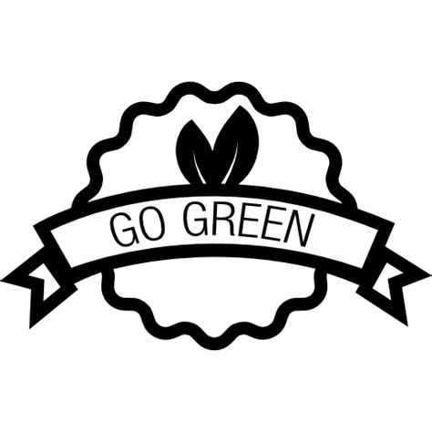 Go green initiative - Free signs icons