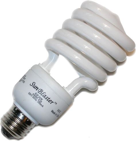 CFL Grow Light – Compact Fluorescent Light 26 watt 6400K Full Spectrum ...