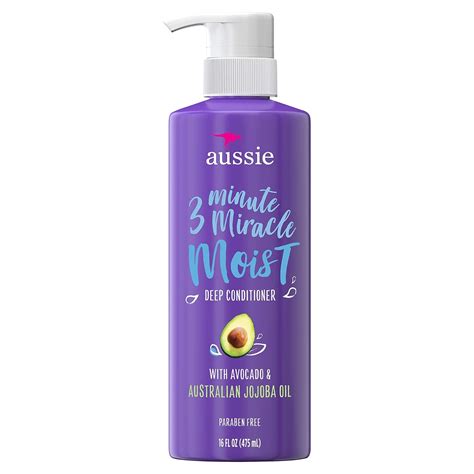 Amazon.com: Aussie 3 Minute Miracle Moist Detangling Deep Conditioner ...