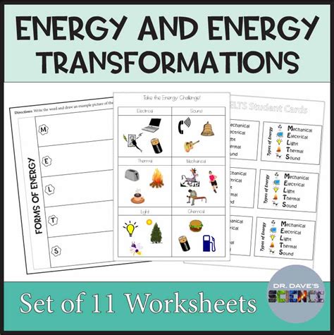 Energy Transformation Practice Worksheet 的图像结果