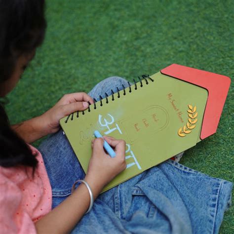 Buy Hindi writing practice chalk book for kids | TFM – The Funny Mind