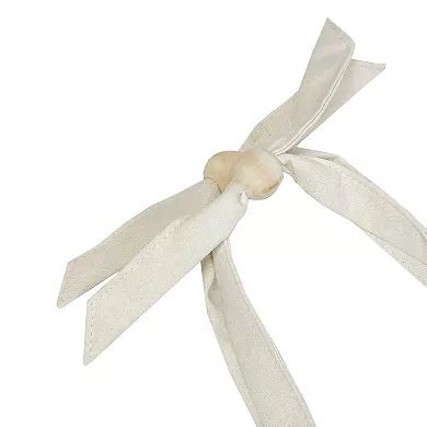 Tall Fabric Tote with Liner and Drawstring Closure