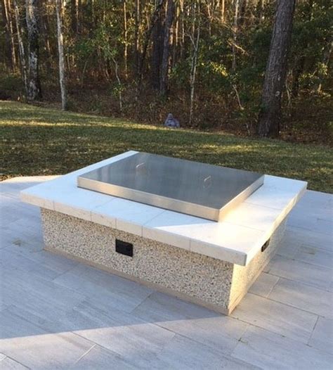 Custom Fire Pit Cover - Naturemed