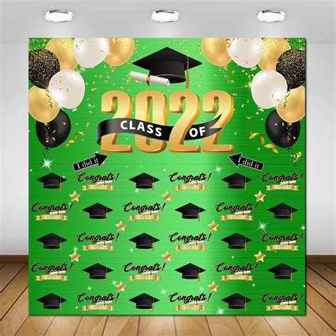 Buy Avezano Class of 2022 Backdrop for Congratulate Graduation Party ...