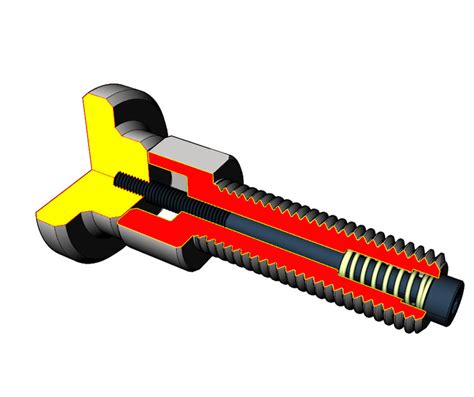 Spring Plunger Cad Model at Ross Brown blog