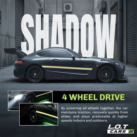 L.O.T Cars Shadow - RC Drift Car | Buy Online at Toycra