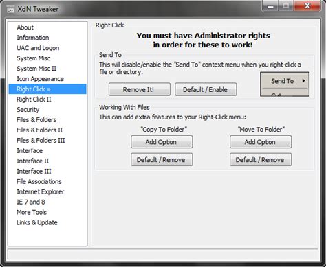 Software-update: XdN Tweaker 0.9.3.0 - Computer - Downloads - Tweakers