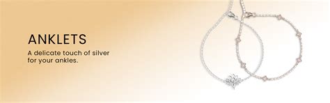 Buy 100% Real 925 Silver Anklets/ Payal for Women & Girls – CLARA