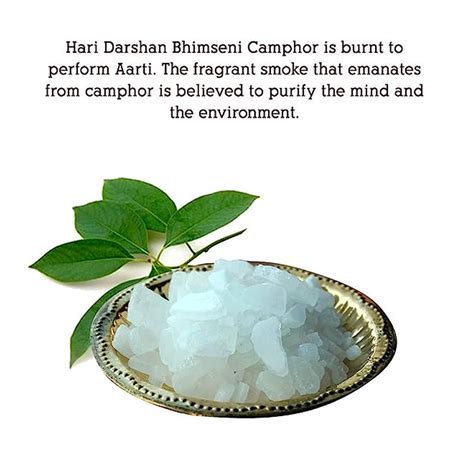 Pure Bhimseni Camphor - Pure Kapur crystals - For Pooja, Meditation, H ...