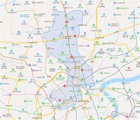 2020年最新上海静安区学区房地图（初中）_小学