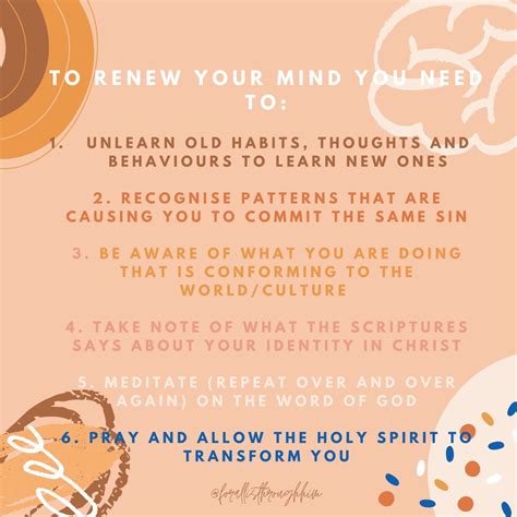 Renew your mind – Artofit