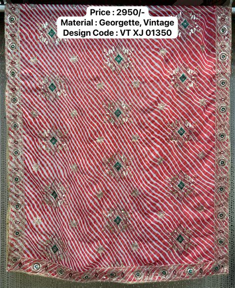 Georgette vintage Dupattas by Kalpanas Creations 52