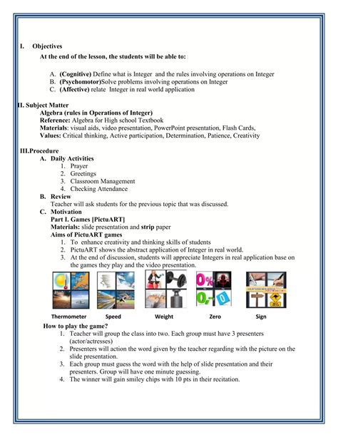 Math Lesson Integer 的图像结果