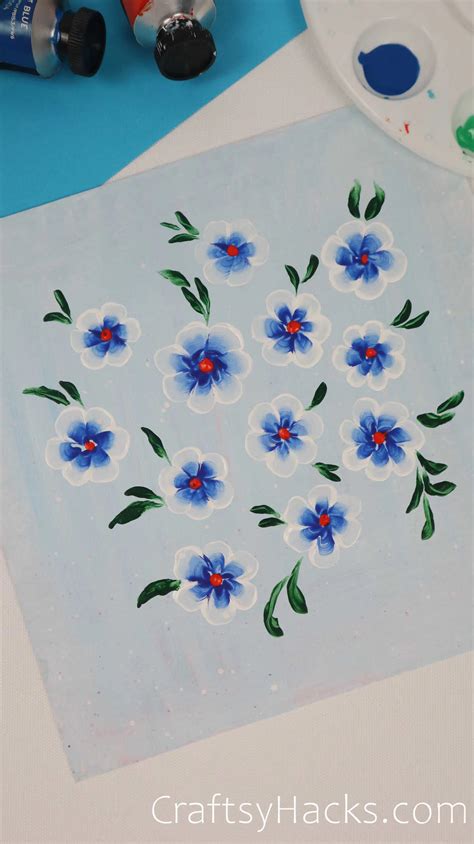21 Easy Flower Painting Ideas - Craftsy Hacks
