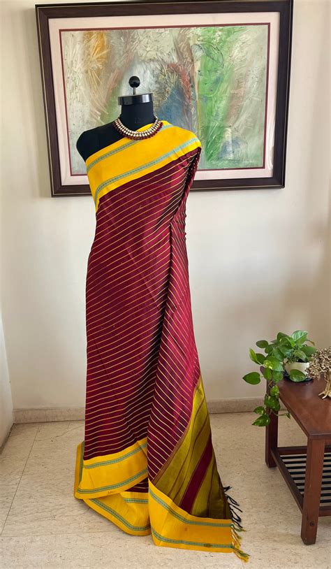 SANHITA – KORVAI VELDHARI KANJIVARAM IN DARK COFFEE BROWN ELEGANCE ...