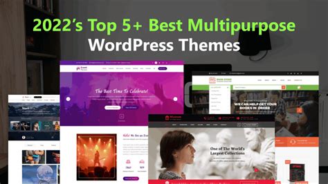 2022's Top 5 Best Multipurpose WordPress Themes - WP Themes – Themescaliber