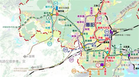 惠州地铁4号线最新规划- 惠州本地宝