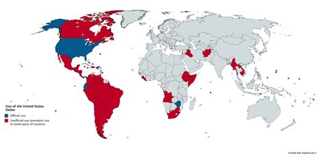 Use of the United States Dollar [6300x3095] : r/MapPorn