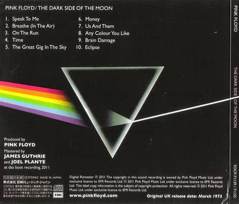 Pink Floyd Dark Side Of The Moon Album Cover Meaning at Nathan Brodzky blog