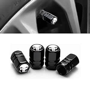 Gseigvee Pack-4 Tire Valve Stem Cap, Dust Cover, Spin-in Tire Stem ...